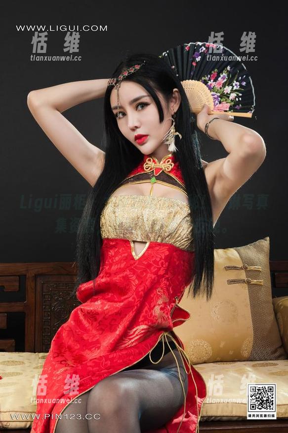 Ligui丽柜 - 女仆装扮大揭秘！芮琳写真集资源，照亮你的每个夜晚。-恬瑄维
