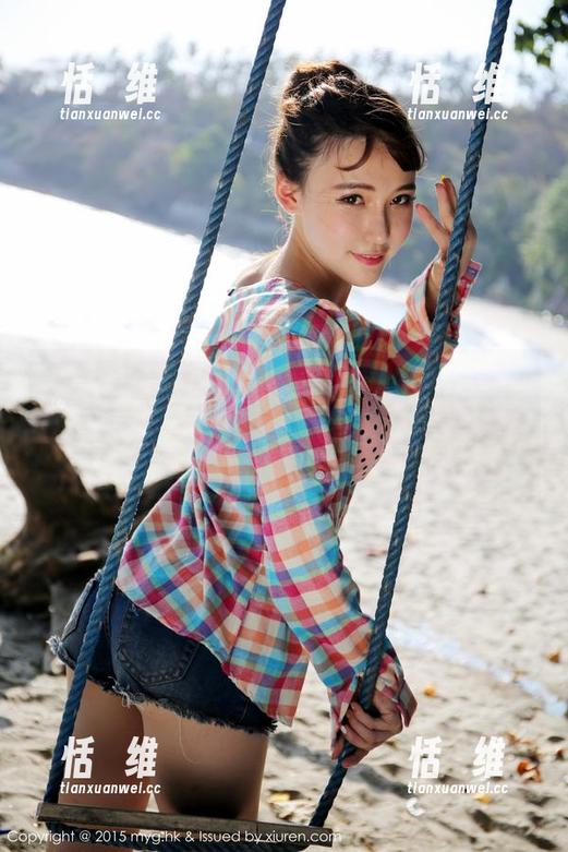 MyGirl美媛馆 - Carina梦绮的纯白图册——每一页都在默默挑战我的审美极限，不容易啊！-恬瑄维