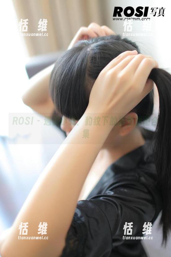 ROSI - 遇见小莉：豹纹下的秘密原图合集-恬瑄维