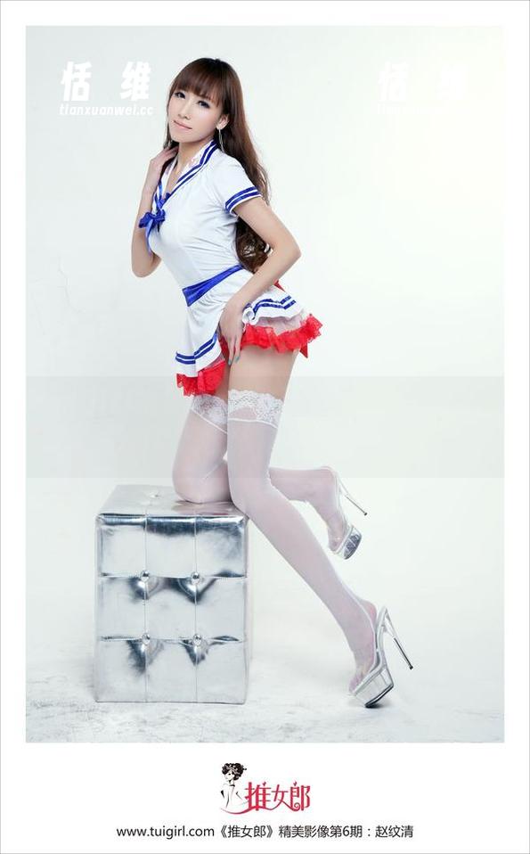 TuiGirl推女郎 - 校园大片王馨瑶：图库里的隐藏宝藏，下载等你来！-恬瑄维