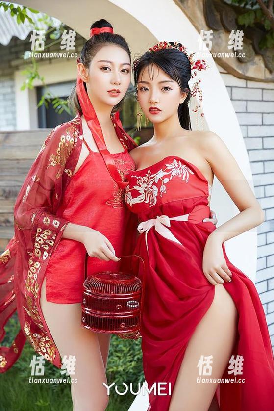 YouMi尤蜜荟 - 那些年，我们一起追的蕾丝：黄乐然的分享图包！-恬瑄维
