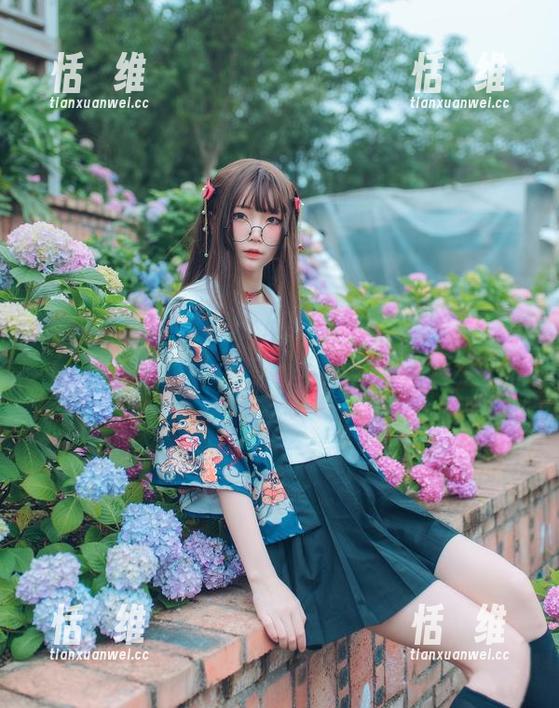 五更百鬼的学姐校服作品，甜到发齁，你今年的‘可爱’值飙升了哦！-恬瑄维