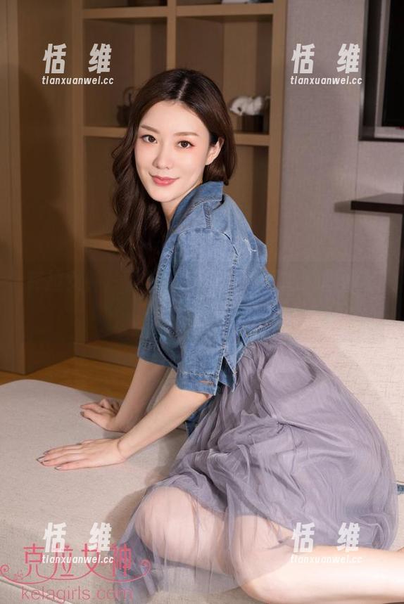 克拉女神 - 剧情不断反转，最新赵雨静写真，有点戏呢！-恬瑄维