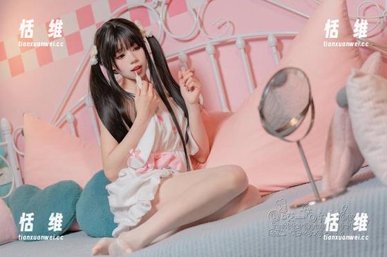 奔向夏天：咬一口兔娘的泳衣图包，作品里的轻盈与随性！-恬瑄维
