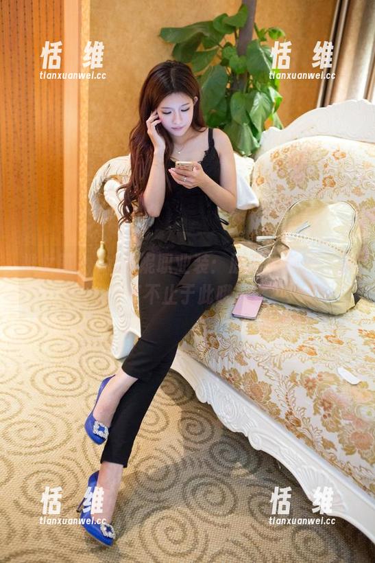 推女郎 - Yu佳妮职业装：原图大放送，分享不止于此哦！-恬瑄维