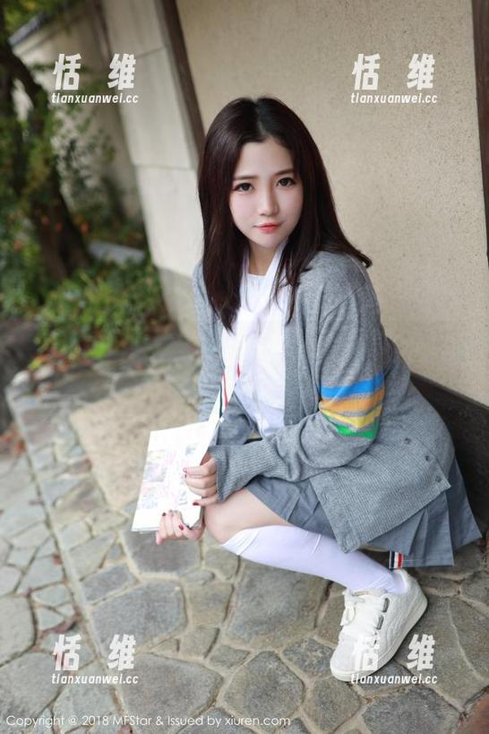 模范学院 - 高清图库大放送：卤蛋luna的黑白世界，怎么那么迷人？-恬瑄维