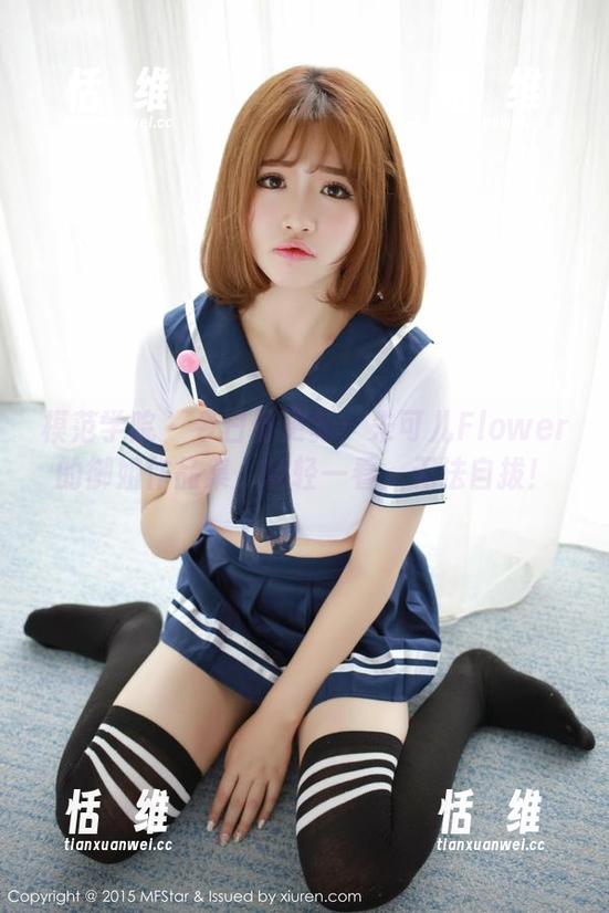 模范学院 - 今日份更新：朱可儿Flower的御姐作品集，轻轻一看，无法自拔！-恬瑄维