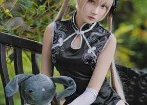 定制写真：瓜希酱变身飞鸟马时兔女郎，绝对是视觉的炸弹！
