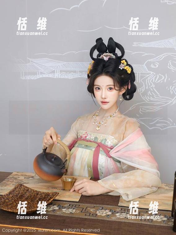 秀人网 - 安然儿水手服合集：更新！穿上它，连海浪都忍不住想拍手！-恬瑄维
